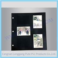 PT-LF-002 Single piece leaflet adhesive photo album inner page sticker sheet
