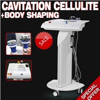 Ultrasonic cavitation cellulite slimming machine with radio freqneucy