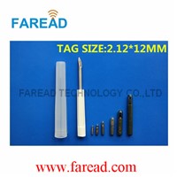 Resuable RFID Micro Chip Injector FDX-B ISO11784/85 2.12x12mm Animal Microchip Register Needle for Pet Management