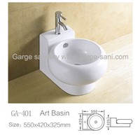 bathroom ceramic sink sanitary ware basin