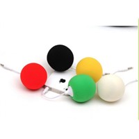 3.5mm colorful mini ballon gift speaker used for cellphone,PC,tablet PC