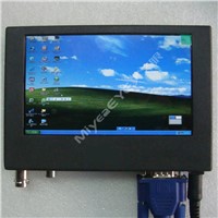 5" Mini LCD computer Monitor,Car monitor,cctv monitor VGA+BNC+RCA,Computer TFT Monitor