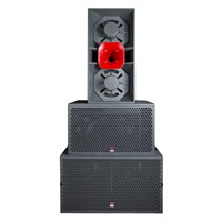 Dual 12'' PA Speaker Long Distance Sound Equipment