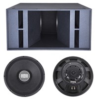 Dual 18 Inch Woofer Sub Woofer Bass Speaker Outdoor Stage Show Audio Sound System