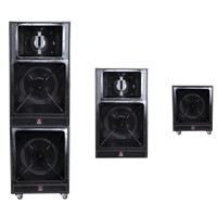 Dual 18 Four Way Speaker System Long Throw Sound Bass Speaker