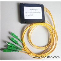1*4 Fiber PLC Splitter, ABS Module,SC/APC