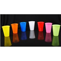 16oz(500ml)single color/double color PP water drinking cup without Lid - 1000 / Case