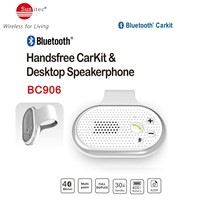 Car Kit Bluetooth Portable Multipoint Wireless Hands-free Bluetooth Sun Visor In-car Speakerphone