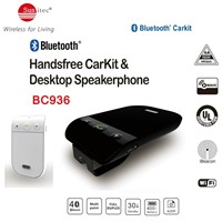 Universal Bluetooth Sun Visor Multipoint Handsfree Speakerphone Car kit - Wireless Vehicle Speaker