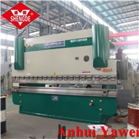 China Anhui Yawei WC67Y series hydraulic press brake bending machine steel plate bending
