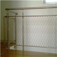 Hand Woven Style And Woven Wire Mesh Application Balustrade Infill Mesh