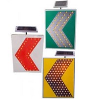 High quality solar road safety traffic signs