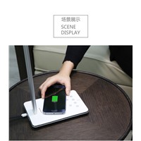 WD-102 Wireless charger Desktop Bed LED Dimming Touch Lamp