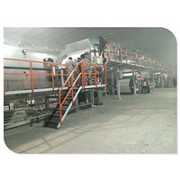 Paper coating line for thermal direct paper