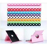 multicolor case for ipad pro 12.9 inch dot design PU leather tablet cover