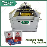 Paper bag making bottomer machine for cement bag