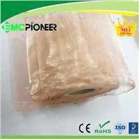 flat copper wire mesh for electromagnetic shielding