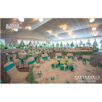 20x50m White pvc Waterproof Wedding Party Clear Span Tent