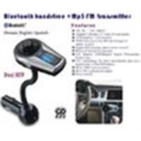 Stereo Bluetooth 4.0 Handsfree Speakerphone Car Kit USB Charger Bluetooth Car Kit M398