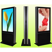 55 inch double side  standing lcd advertising display screen