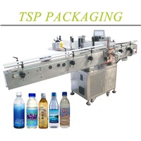 Glass bottle wet glue paste sticking labeling machine for paper