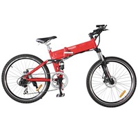 Aluminium Alloy Lithium Battery Mountain Electric Bike Shimano 6 Speed (TDE-035B)