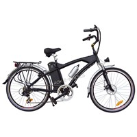 Aluminium Alloy Lithiun Battery Mountain Electric Bike with Shimano 7 Speed (TDE-038)
