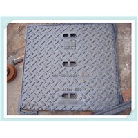 Cast iron/Ductile iron Square manhole cover EN124 D400