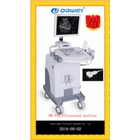 CE Trolley ultrasound scanner china for DW-370 15inch LED monitor ultrasound scanner