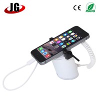 desktop mobile phone display stand with charger and alarm