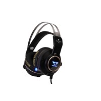 game headphone gaming headset with mic USB led lighting, 7.1 surround sound, vibration headset