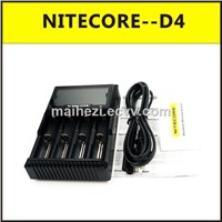 Nitecore D4 smart intelligent digital battery Charger for 18650 18500 26650 liion battery