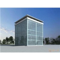 Full steel frame heat insulation window and door,partition wall for plaza\building