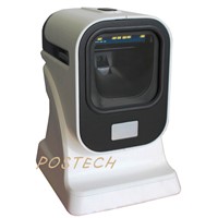 2D/QR Omnidrectional Handfree Barcode Scanner Laser Desktop Bar Code Reader