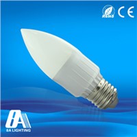 3W LED Light Candle Bulbs Diffusion Cover With Color Temparature