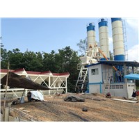 HZS50 Stationary China 50m3/h Concrete Batching Plant