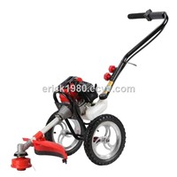 Hand-pushed brush cutter grass trimmer mower weedeater