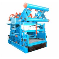 Oil drilling mud solids control mud cleaner