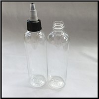 120ml plastic bottle e liquid bottle with large quality east filling and long dropper PET bottle