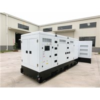 500KVA water cooled low noise diesel generators with AC alternator