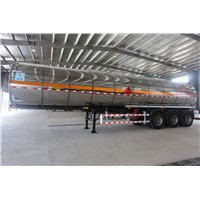 Aluminum Alloy Fuel Road Tanker 3 axle