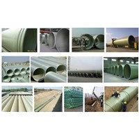 Fiberglass High Strength FRP Winding Cable Protection Pipe/Grpducts