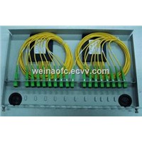 Rack-Mount 19&amp;quot; Fiber Optic PLC Splitters Box