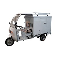 3 Wheel Electric Van Truck With Cabin For Delivery
