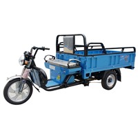 60V1500W Battery Driving Heavy Load 3 Wheel Electric Tricycle