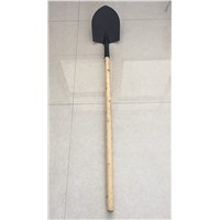 S518 long wooden handle shovel