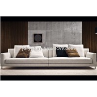 Modern Three-Seat Sofa High Quality Fabric Leisure Sofa Couch Sofa Corner Sofa