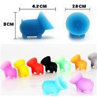 Silicone mobile phone holder cover cellphone stand