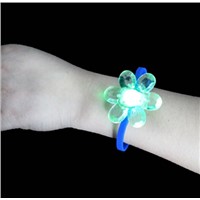 Flowers fashion LED lighting Silicone watch wrist watch