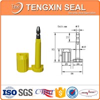 Shipping Container ISO Approved Yellow Anti spin ABS Plastic Bolt Seal